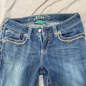 Ariat turquoise riding jeans bootcut